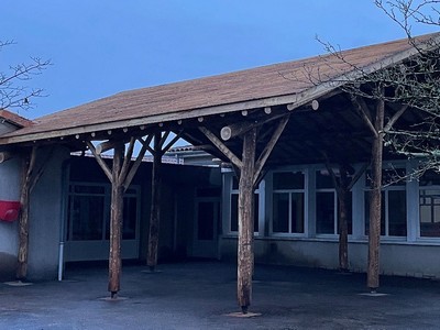 Round beam & pillars for construction
